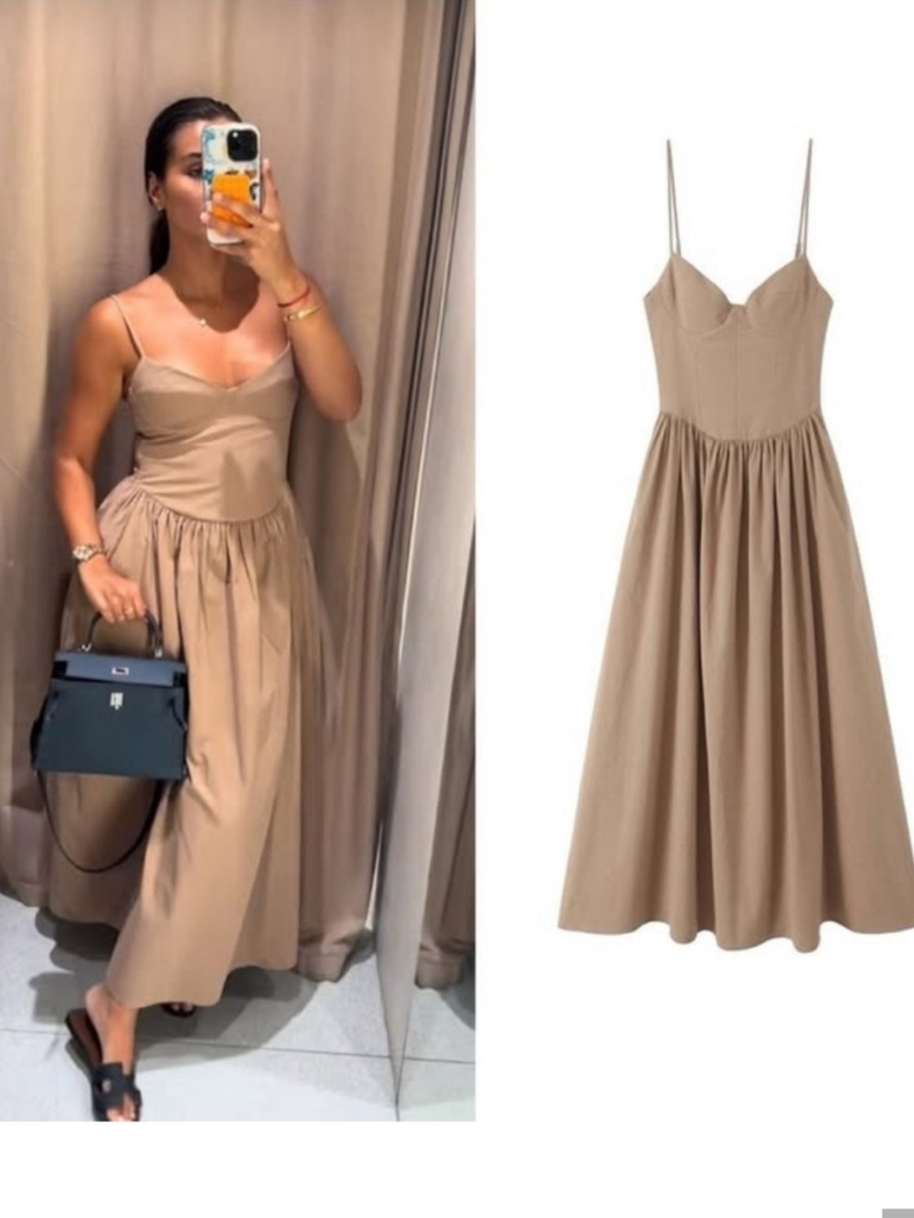 VIRAL NEW ZARA CORSET MIDI SUMMER /VACATION DRESS lXS
🚨FINAL PRICE NO DISCOUNT
